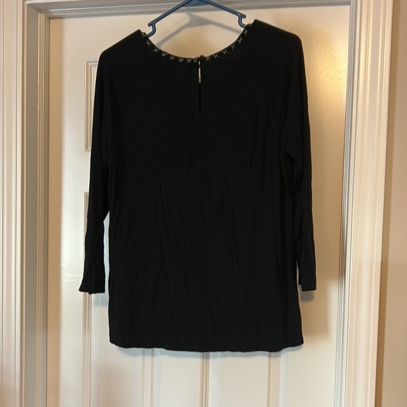 Skies are Blue by Stitch Fix embroidered blouse - Picture 3 of 5